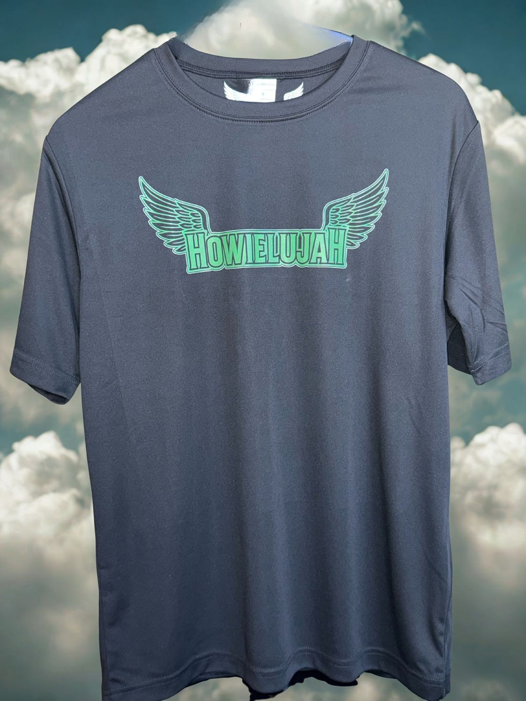 Gateway Letters Tee – Black/Green gallery image 4