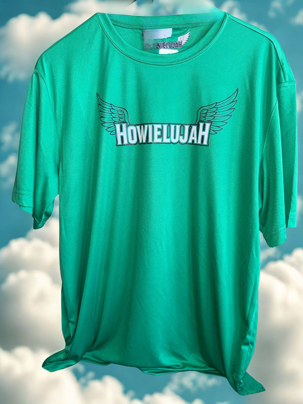 Gateway Letters Tee – Green/Gray gallery image 6