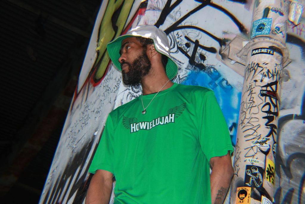 Gateway Letters Tee – Green/Gray featured product image