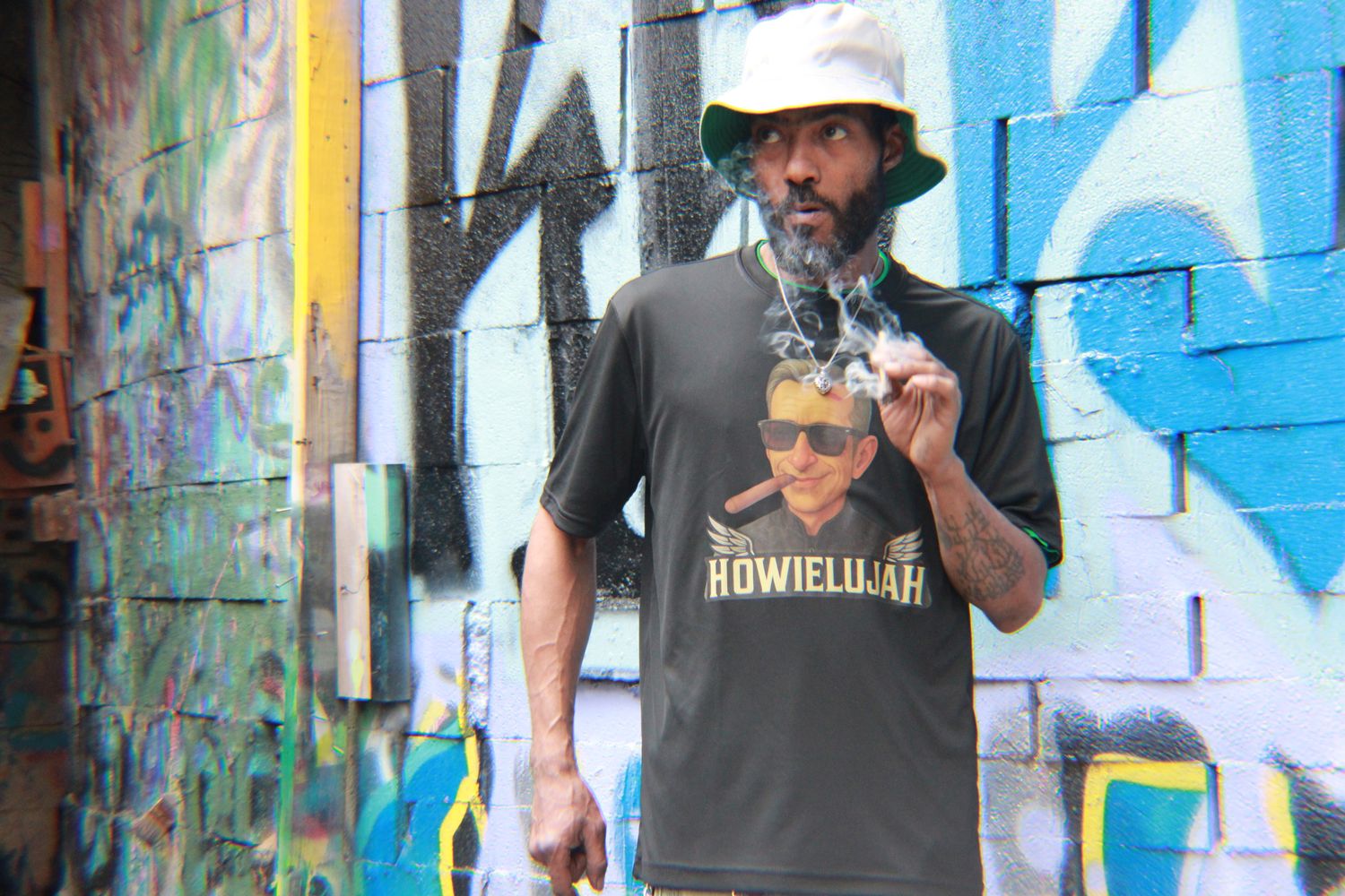 Gateway Face Tee – Black gallery image 4